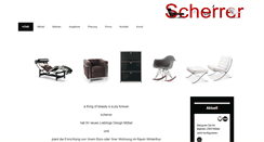 Desktop Screenshot of designmoebel.ch