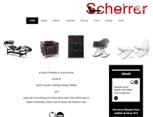 Tablet Screenshot of designmoebel.ch